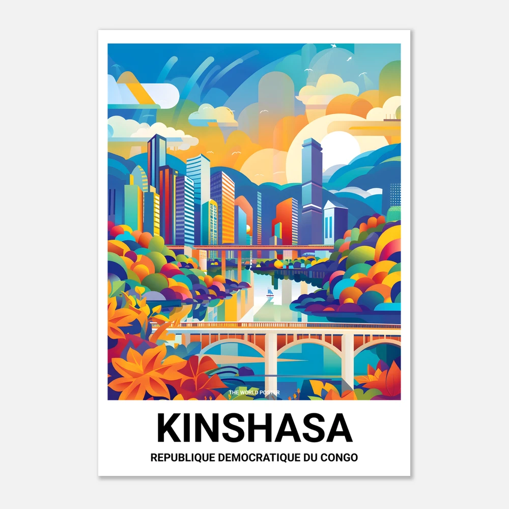Affiche KINSHASA - Image 1 of 6