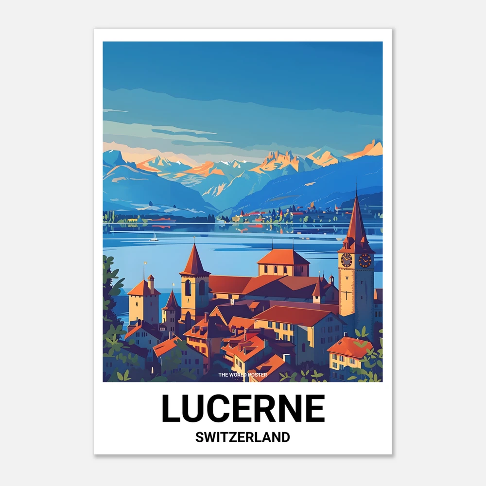 Affiche LUCERNE - Image 1 of 6
