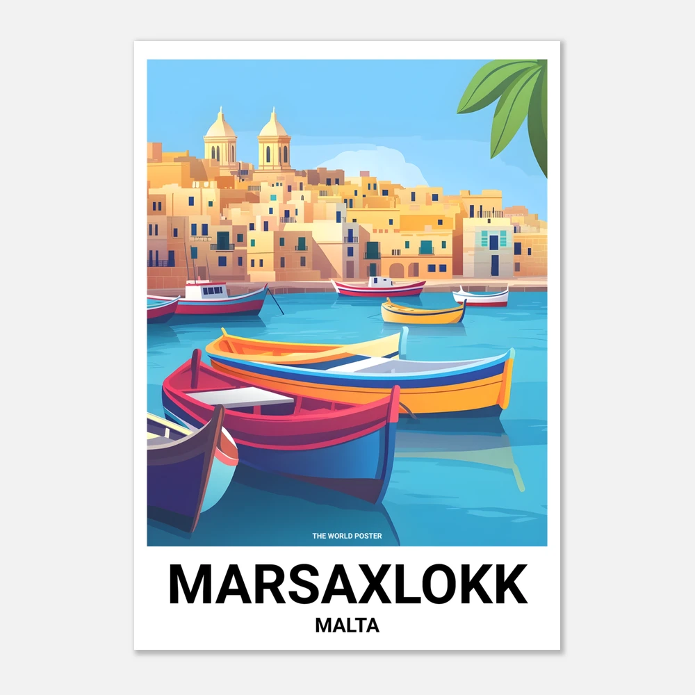 Affiche MARSAXLOKK - Image 1 of 6