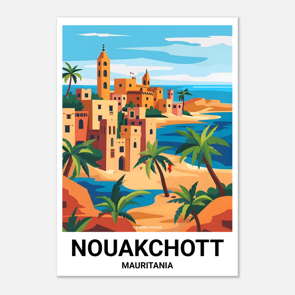 Affiche NOUAKCHOTT - Image 1 of 6