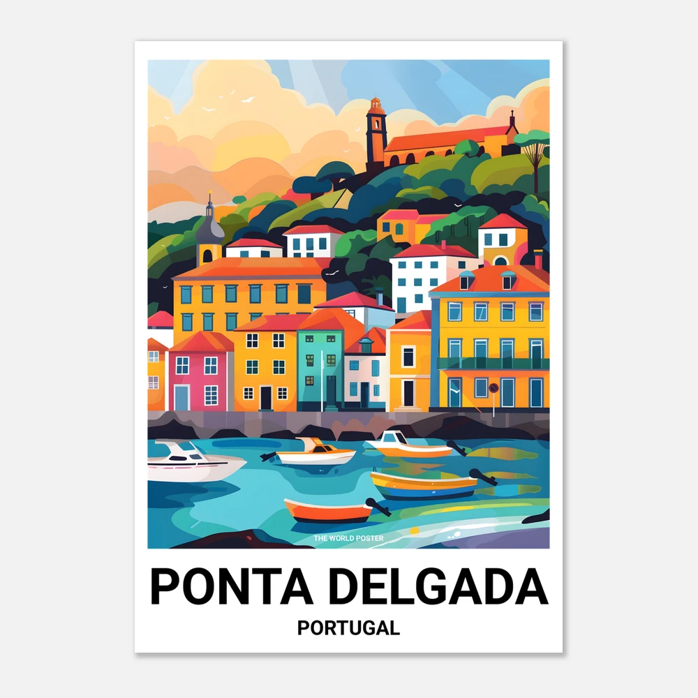 Affiche PONTA DELGADA - Image 1 of 6