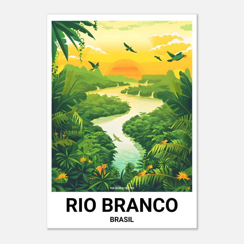 Affiche RIO BRANCO - Image 1 of 6