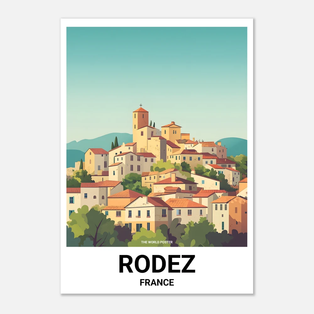 Affiche RODEZ - Image 1 of 6