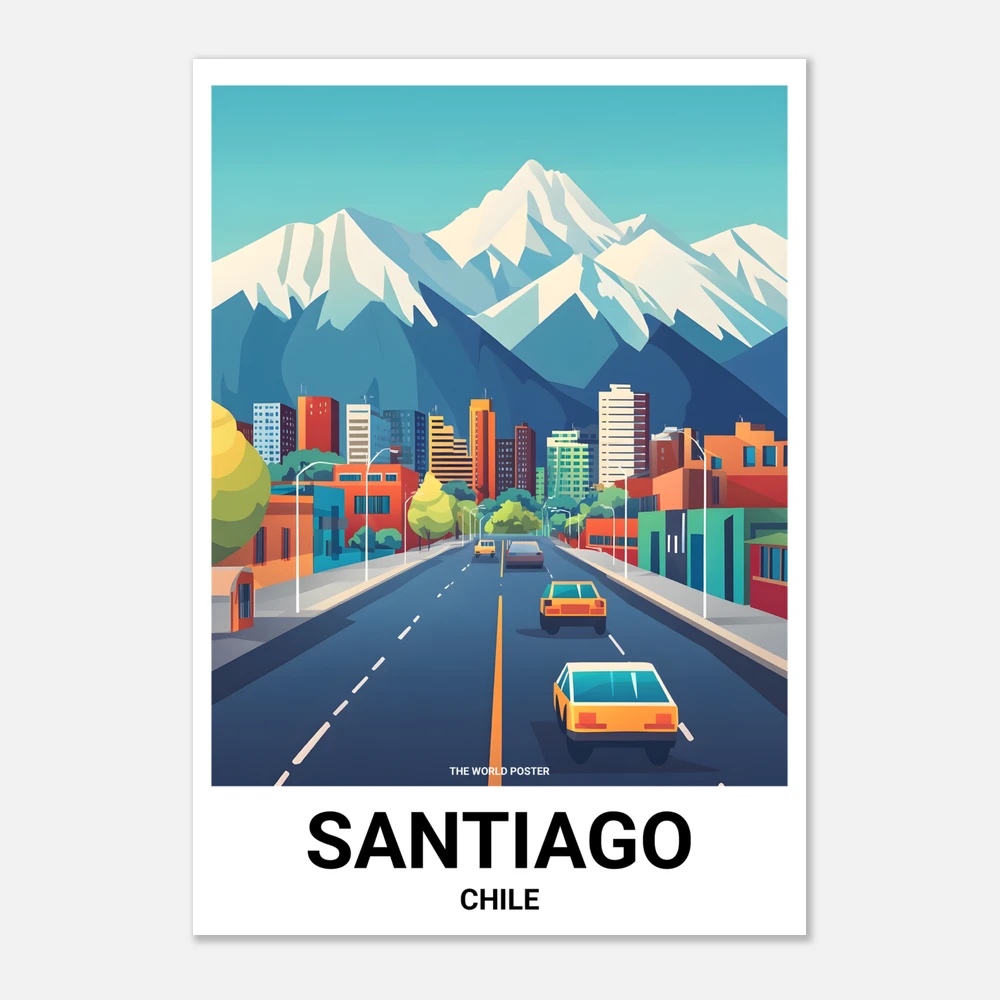 Affiche SANTIAGO - Image 1 of 6