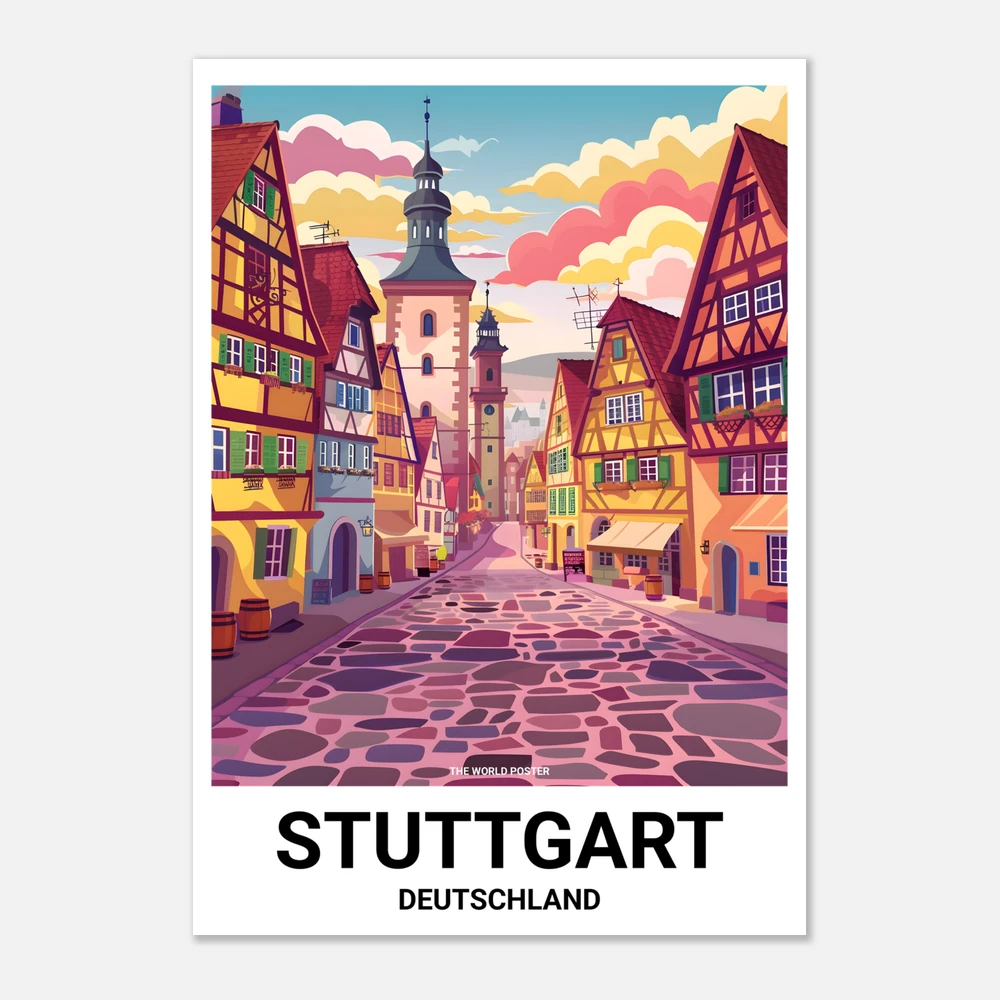 Affiche STUTTGART - Image 1 of 6