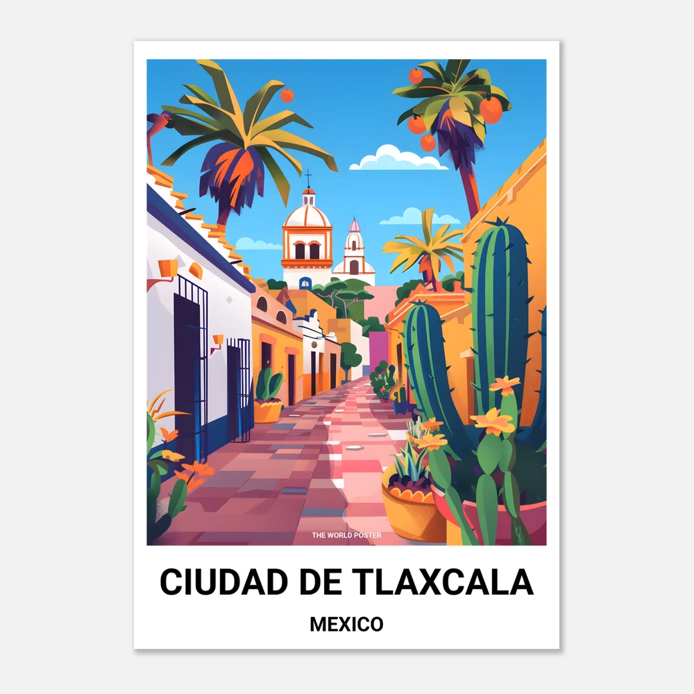 Affiche TLAXCALA CITY - Image 1 of 6