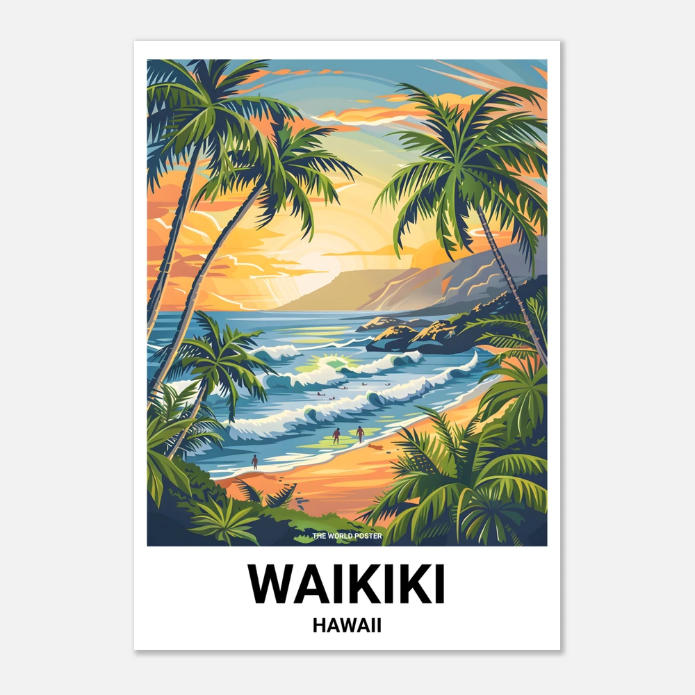 Affiche WAIKIKI - Image 1 of 6
