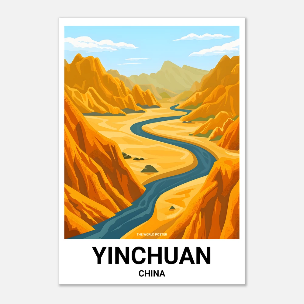 Affiche YINCHUAN - Image 1 of 6