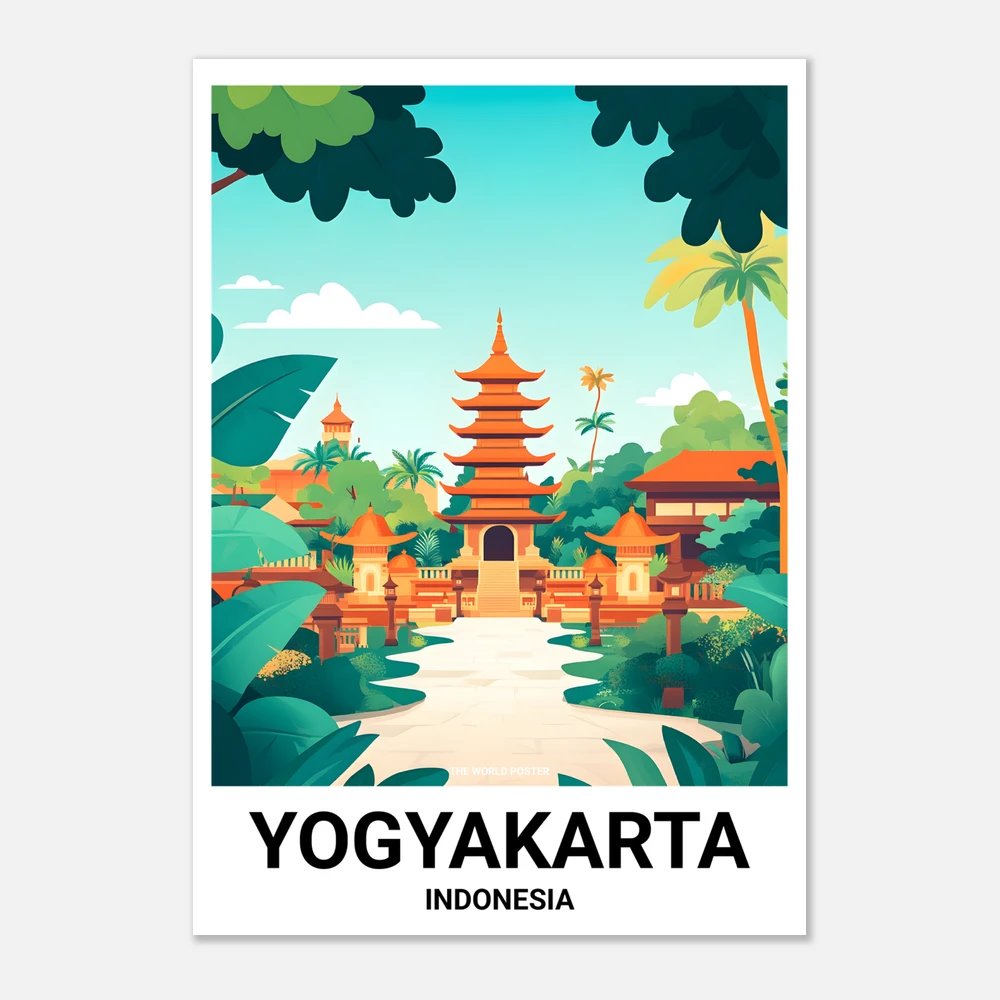 Affiche YOGYAKARTA - Image 1 of 6