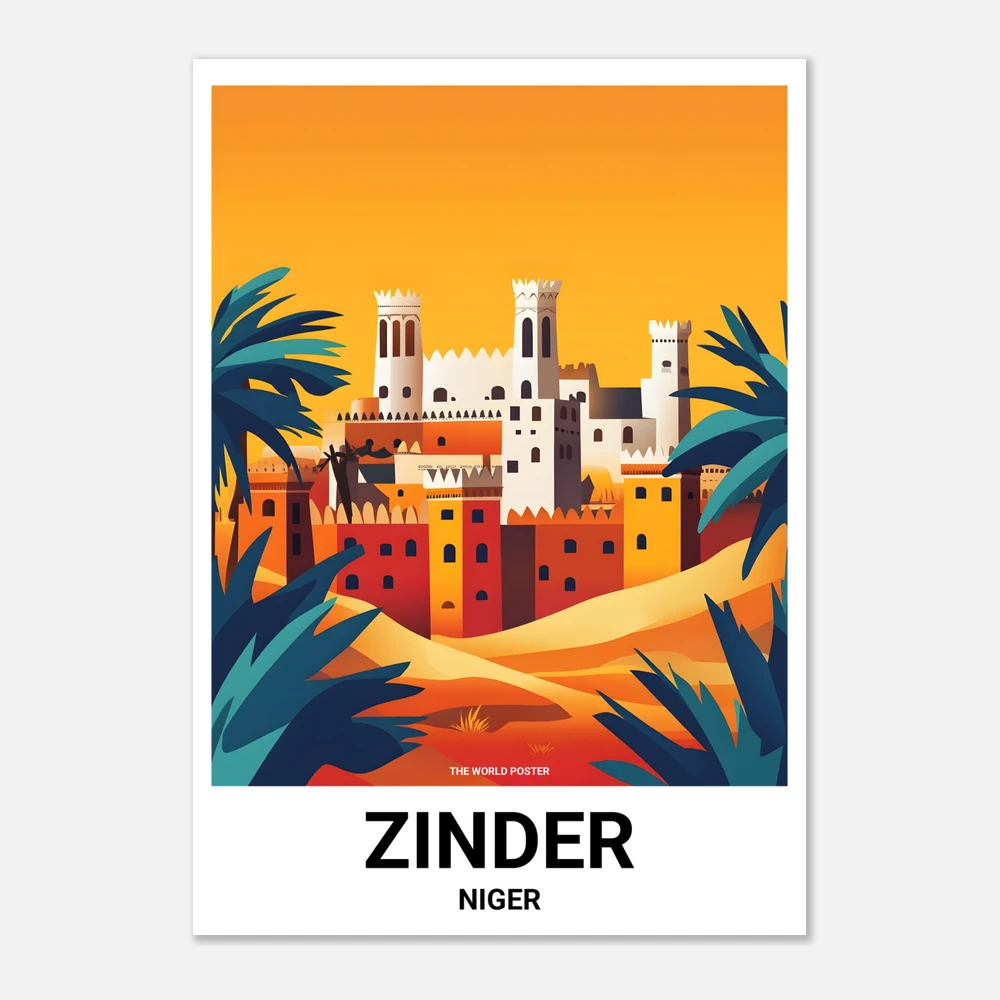 Affiche ZINDER - Image 1 of 6