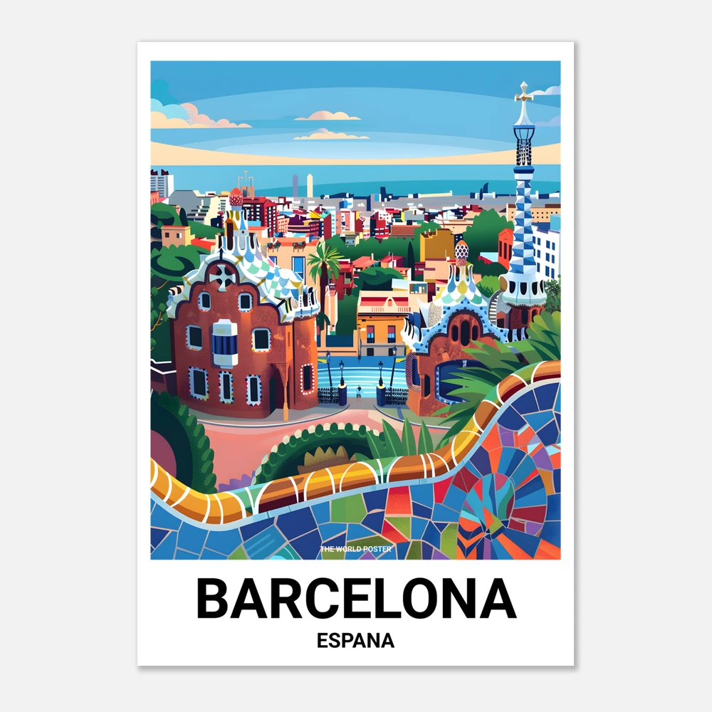 Affiche BARCELONE - Image 1 of 6