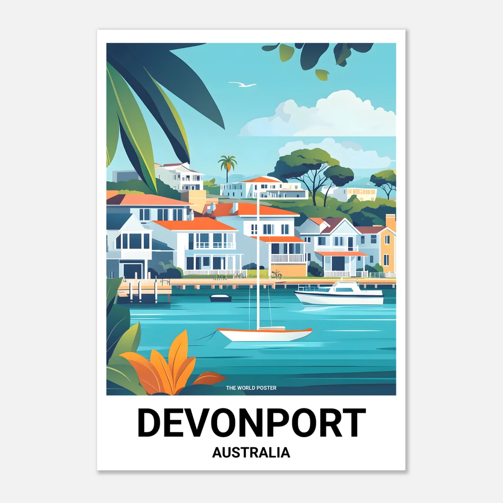 Affiche DEVONPORT - Image 1 of 6