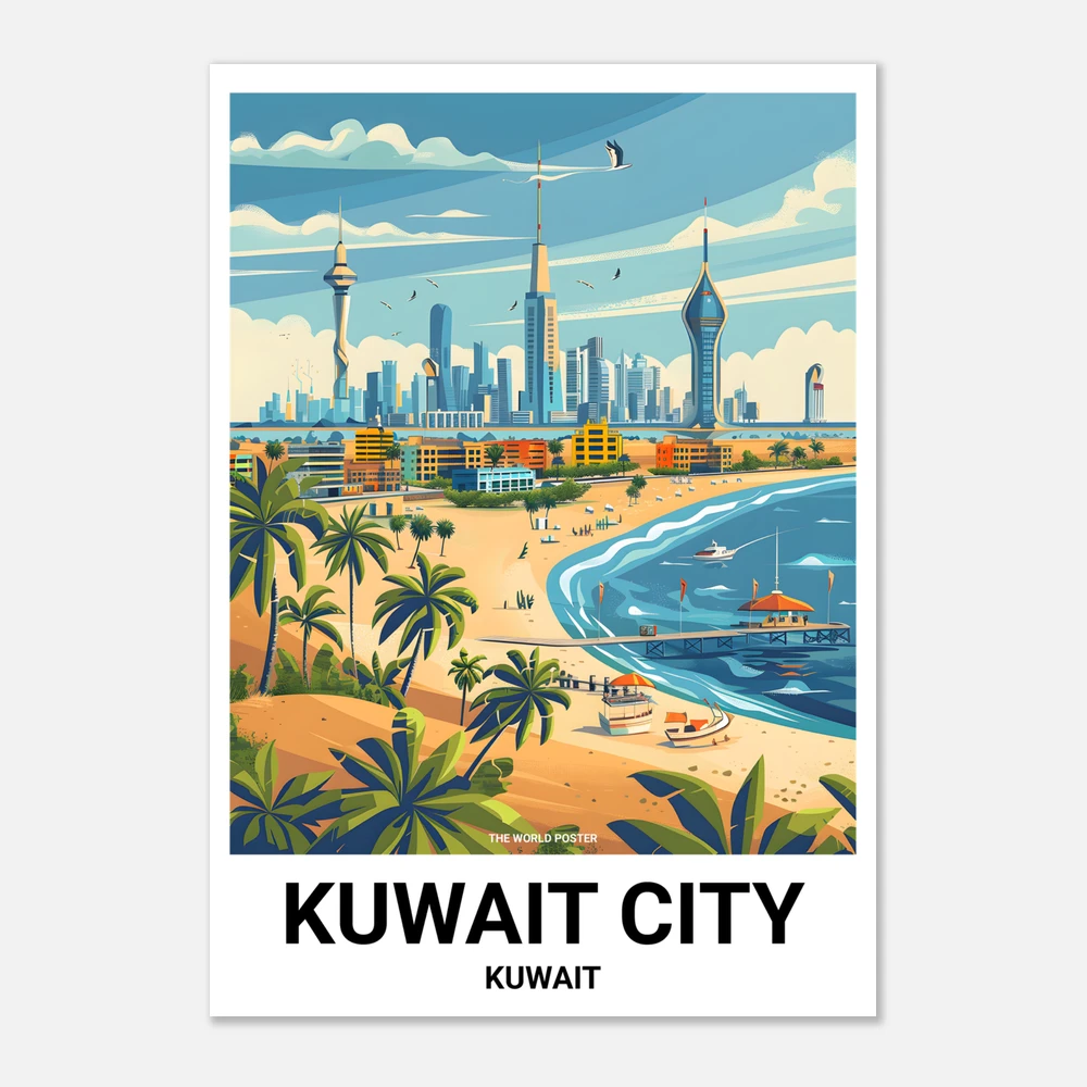 Affiche KOWEÏT CITY - Image 1 of 6