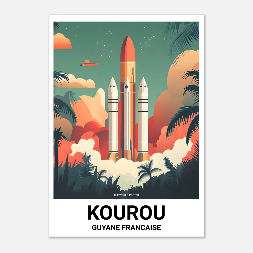 Affiche KOUROU - Image 1 of 6