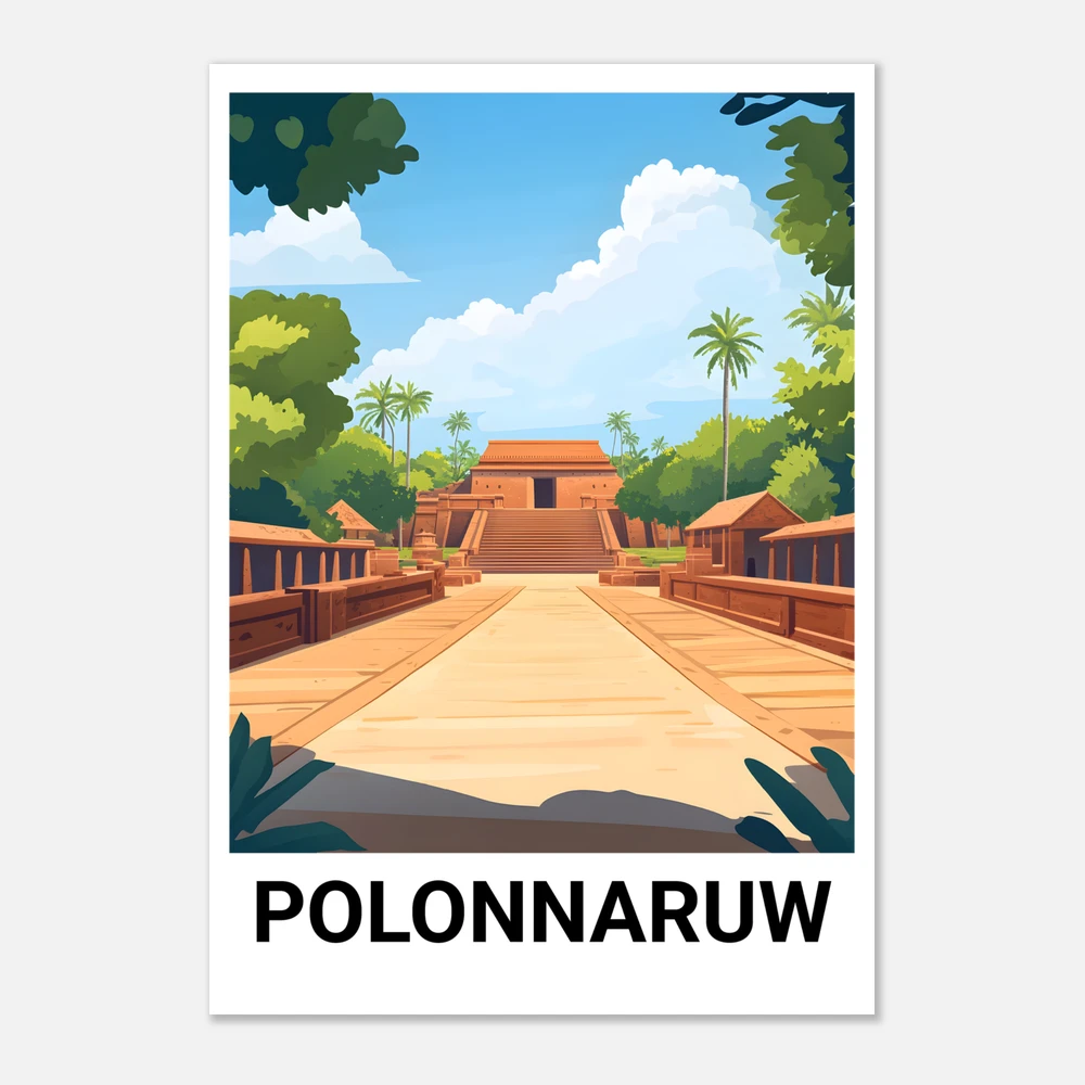 Affiche POLONNARUWA - Image 1 of 6