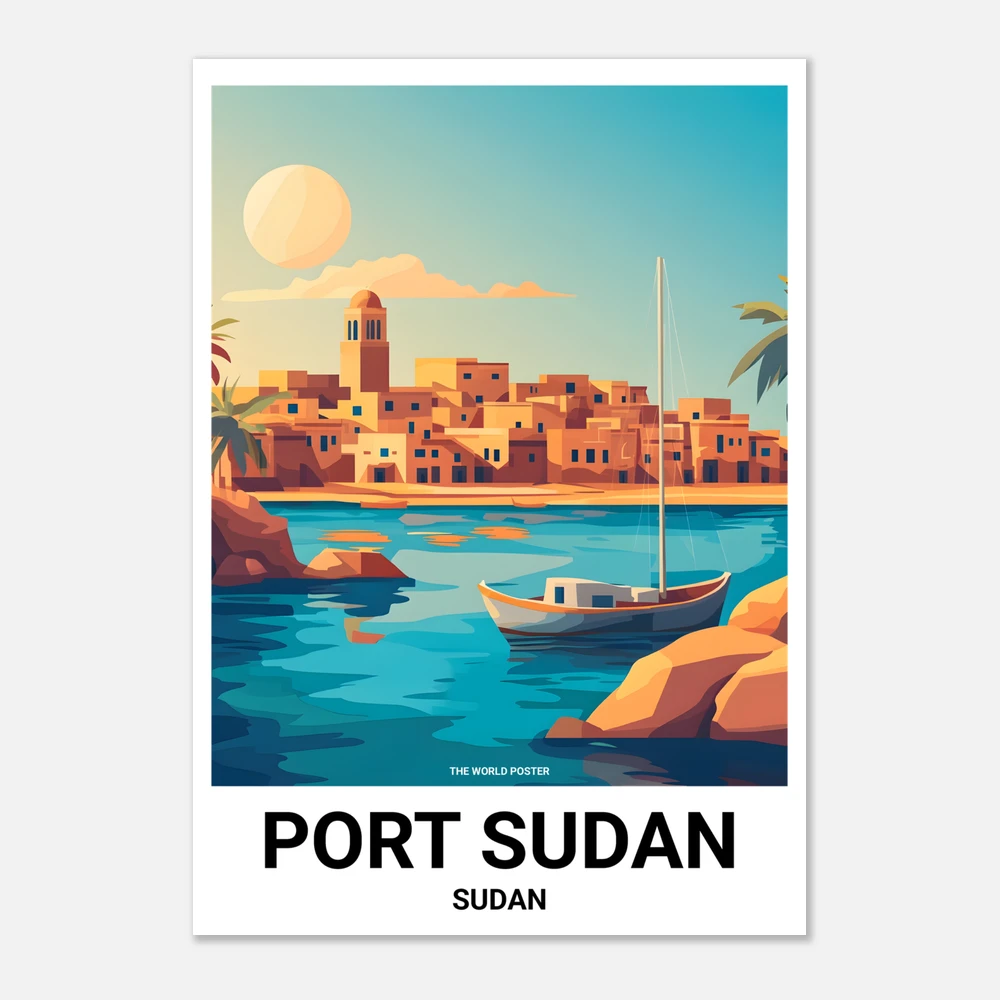 Affiche PORT-SOUDAN - Image 1 of 6