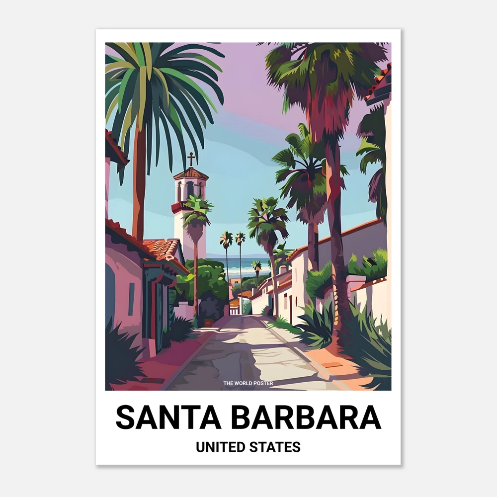 Affiche SANTA BARBARA - Image 1 of 6