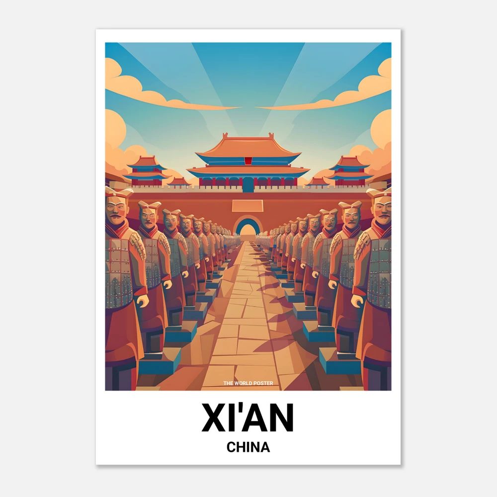 Affiche XI'AN - Image 1 of 6