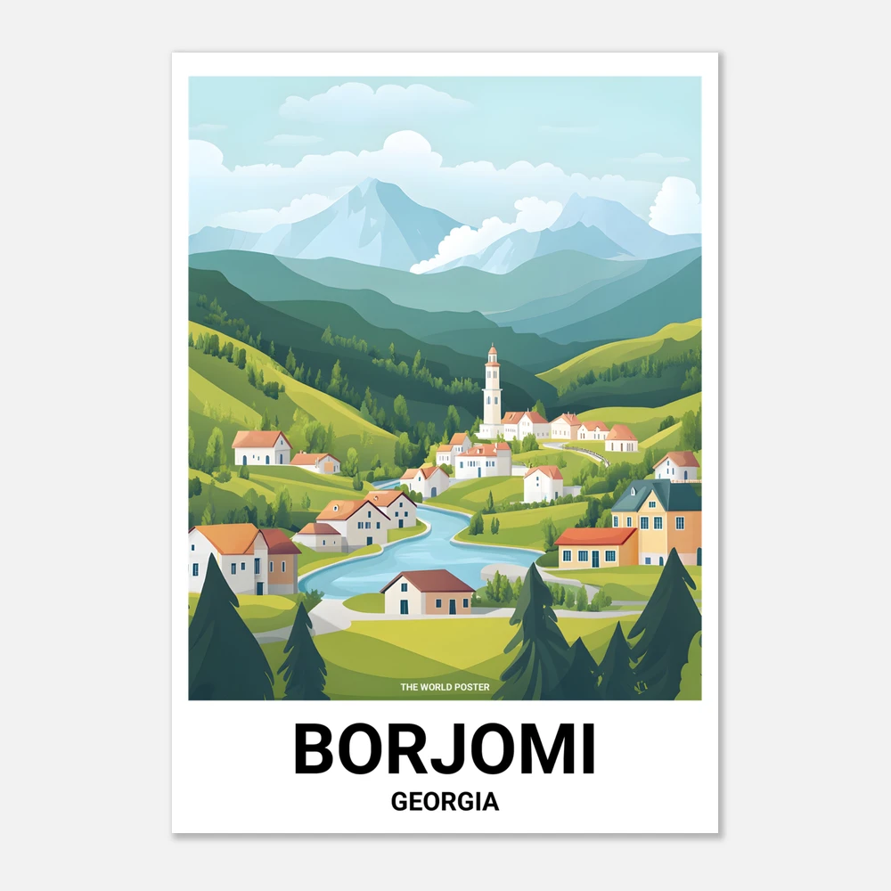 Affiche BORJOMI - Image 1 of 6