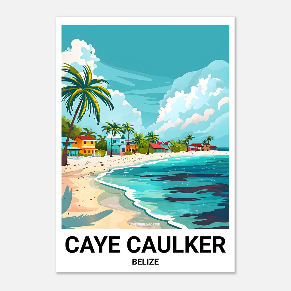 Affiche CAYE CAULKER - Image 1 of 6