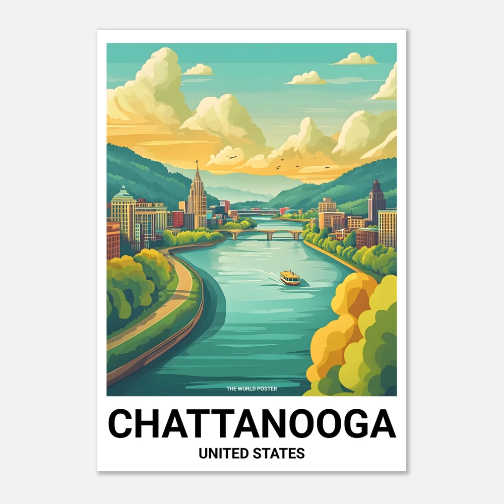 Affiche CHATTANOOGA - Image 1 of 6