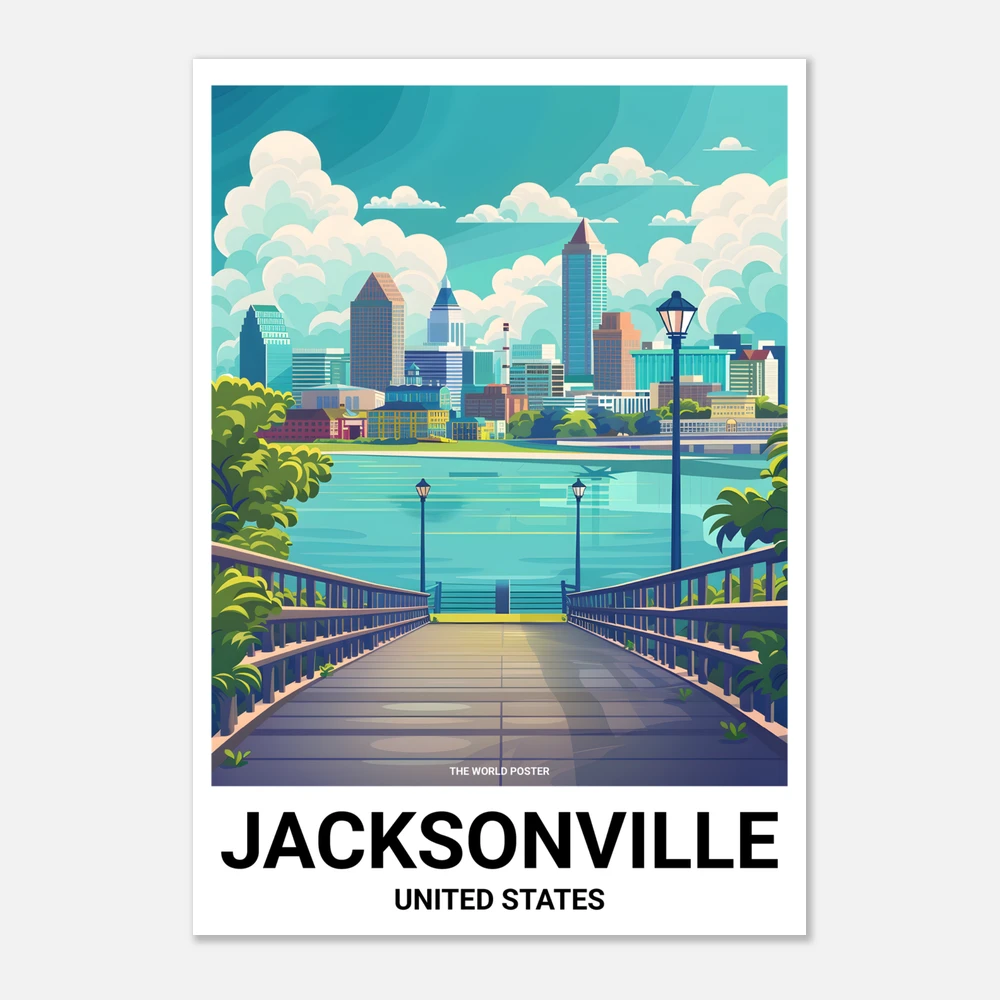 Affiche JACKSONVILLE - Image 1 of 6