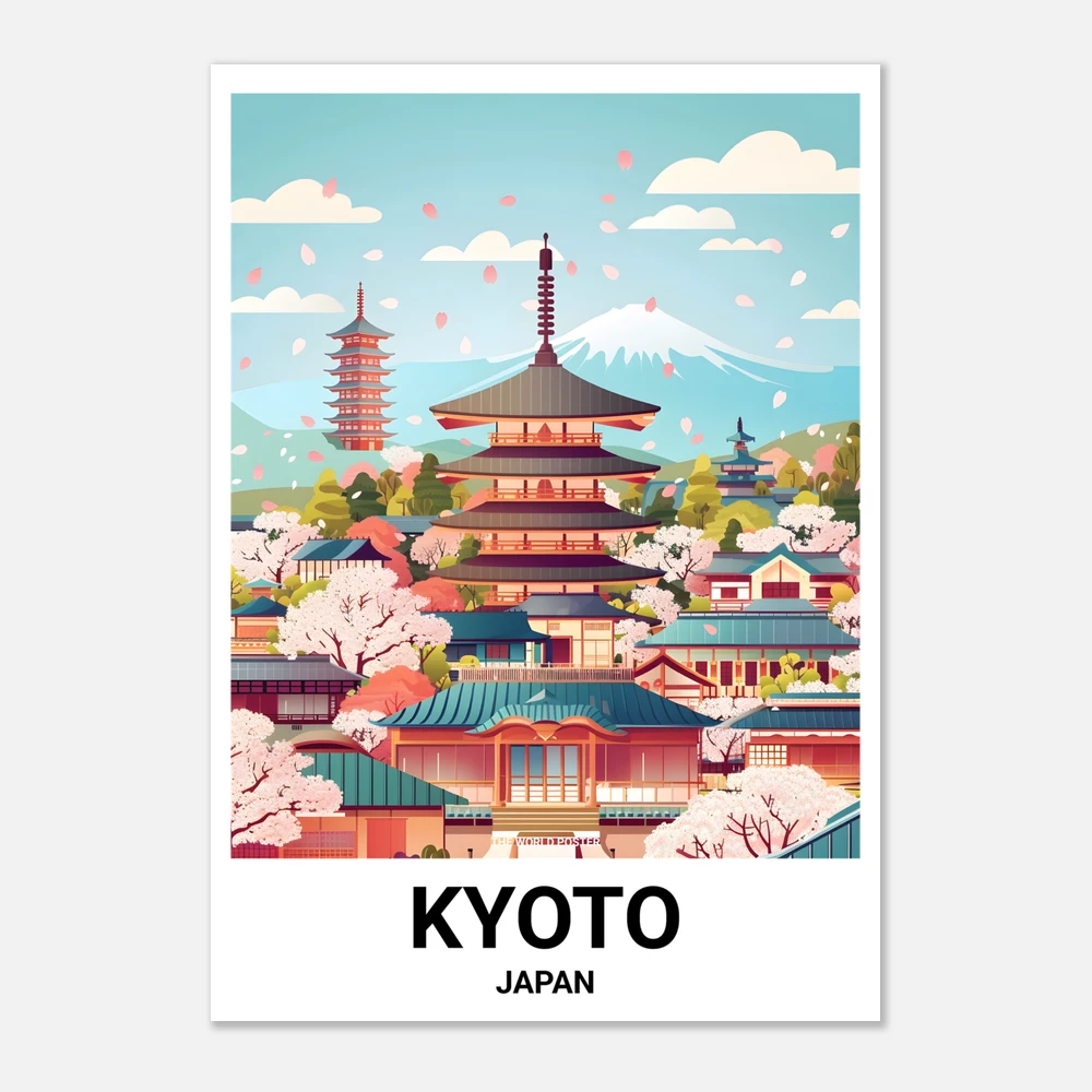 Affiche KYOTO - Image 1 of 6