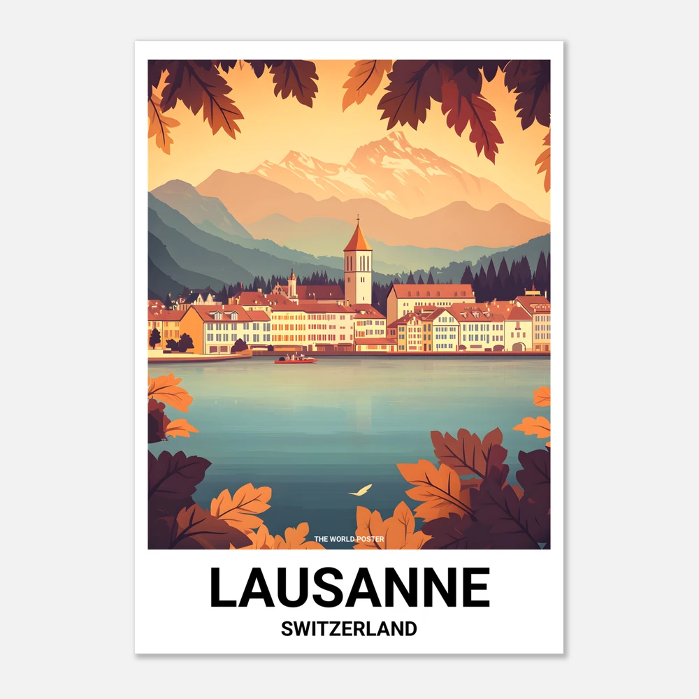 Affiche LAUSANNE - Image 1 of 6
