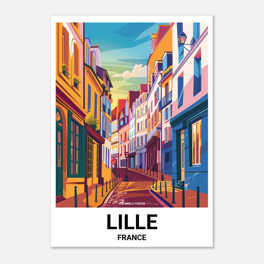 Affiche LILLE - Image 1 of 6