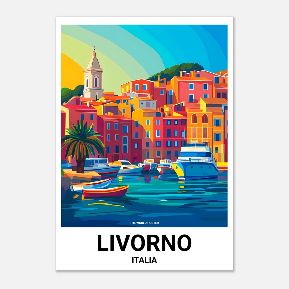 Affiche LIVOURNE - Image 1 of 6