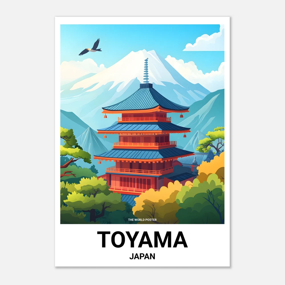 Affiche TOYAMA - Image 1 of 6