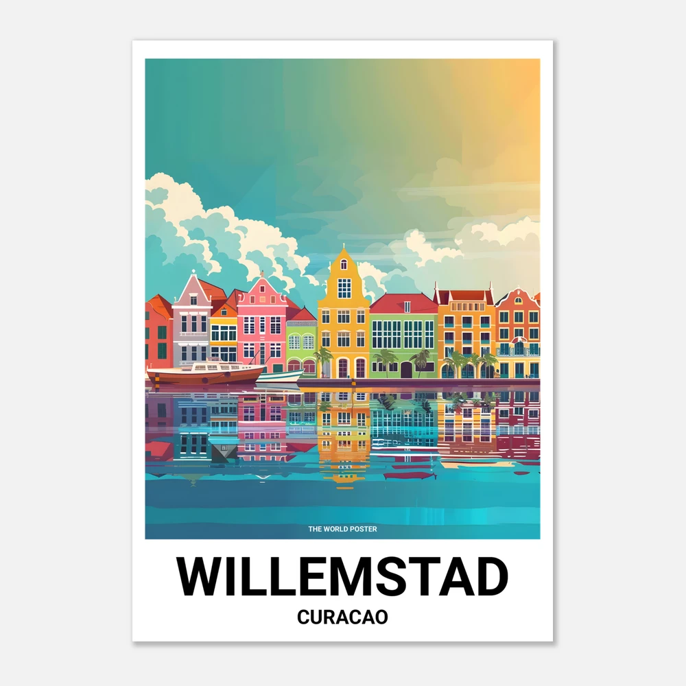 Affiche WILLEMSTAD - Image 1 of 6