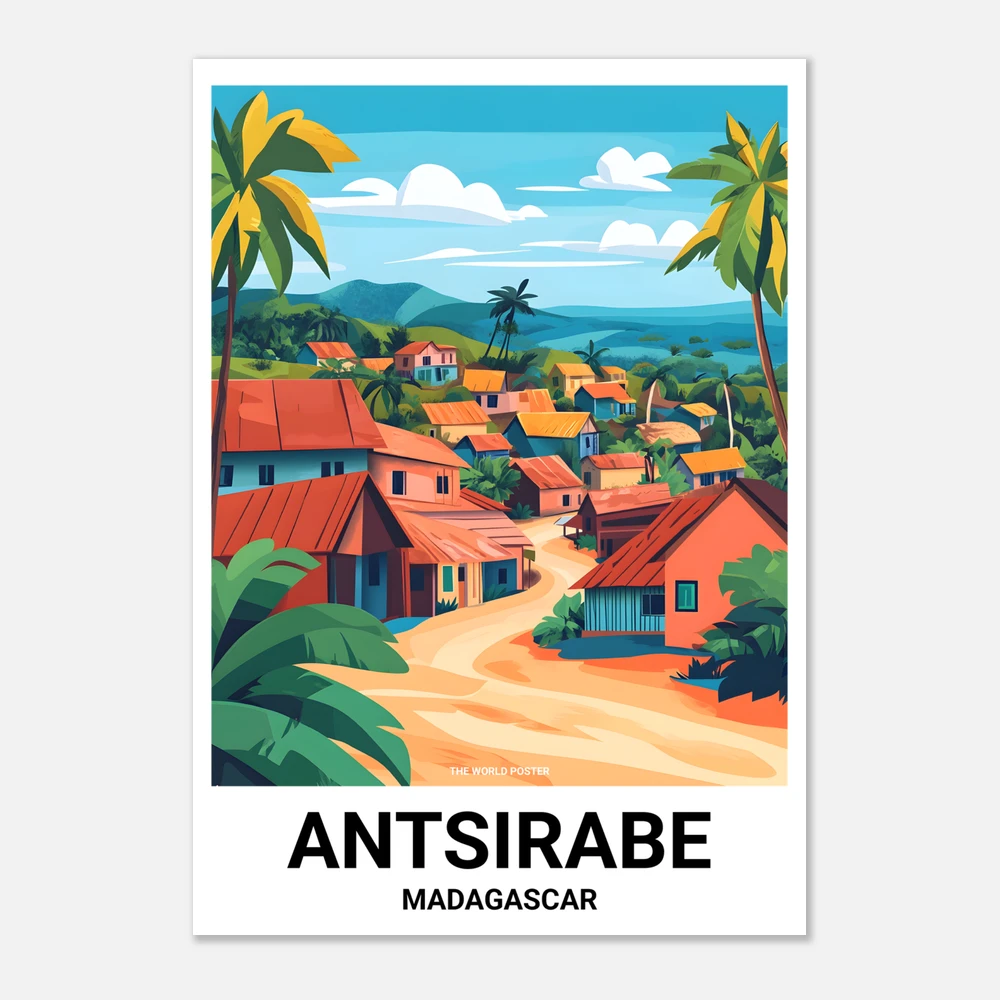 Affiche ANTSIRABE - Image 1 of 6