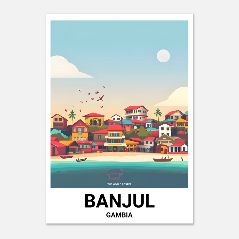 Affiche BANJUL - Image 1 of 6