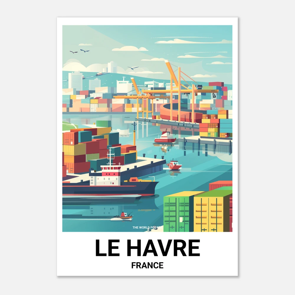 Affiche LE HAVRE - Image 1 of 6