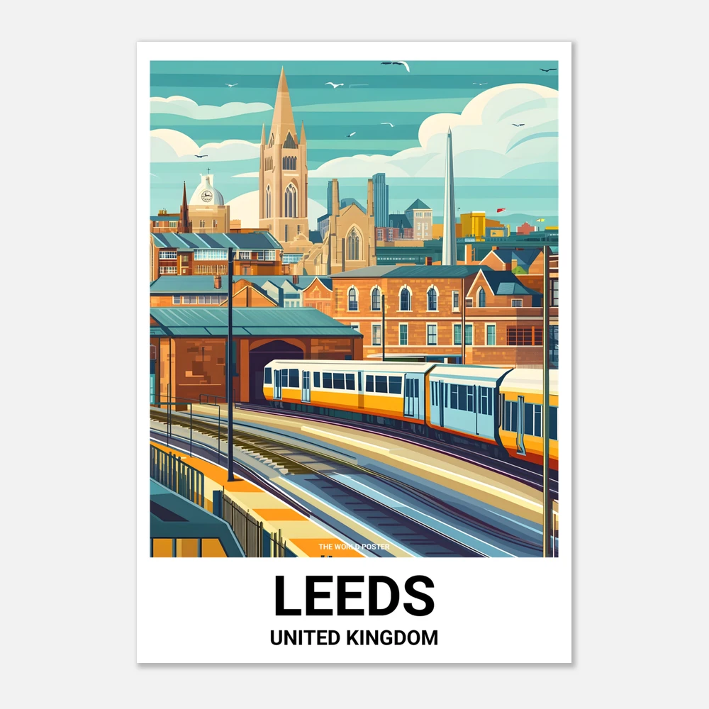 Affiche LEEDS - Image 1 of 6