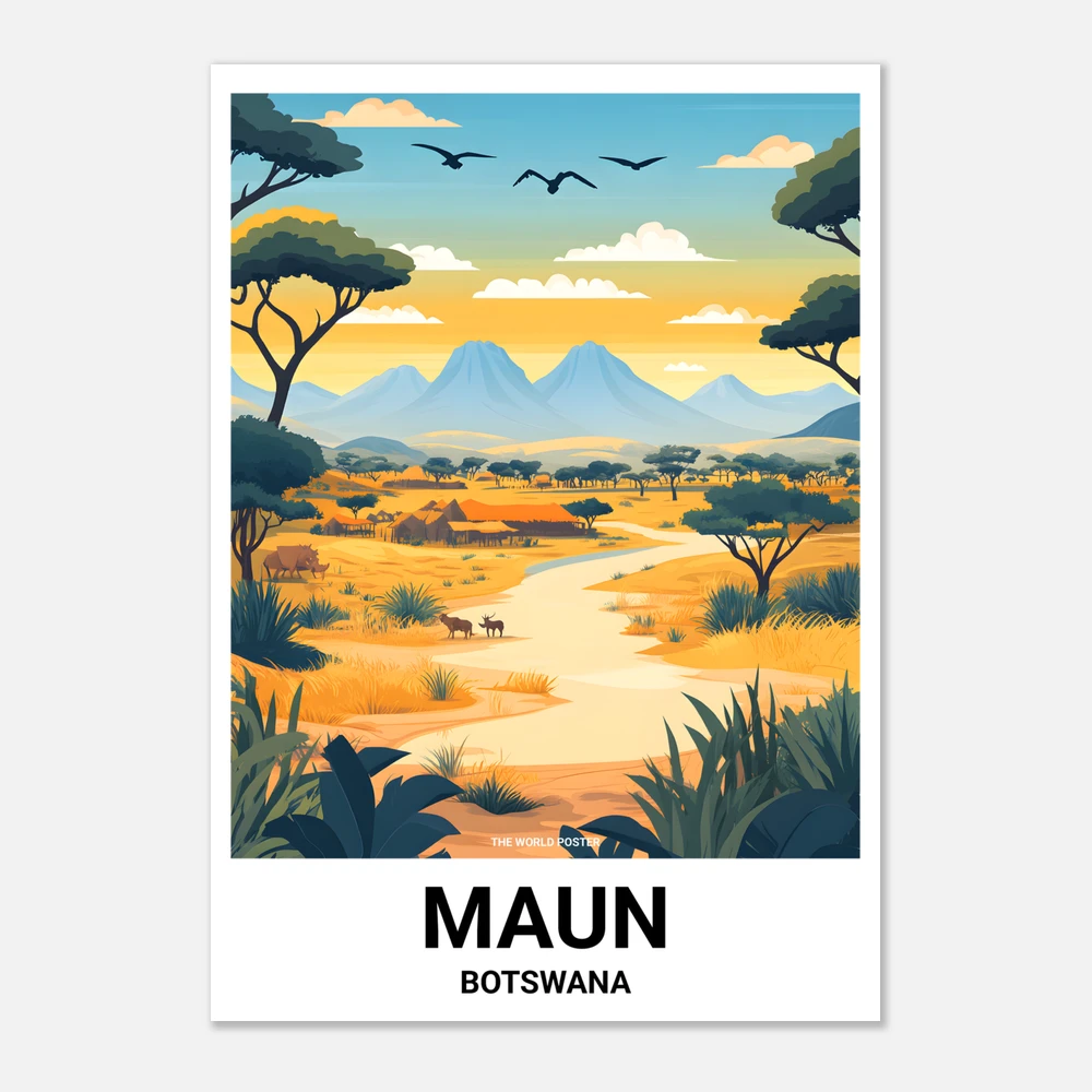 Affiche MAUN - Image 1 of 6