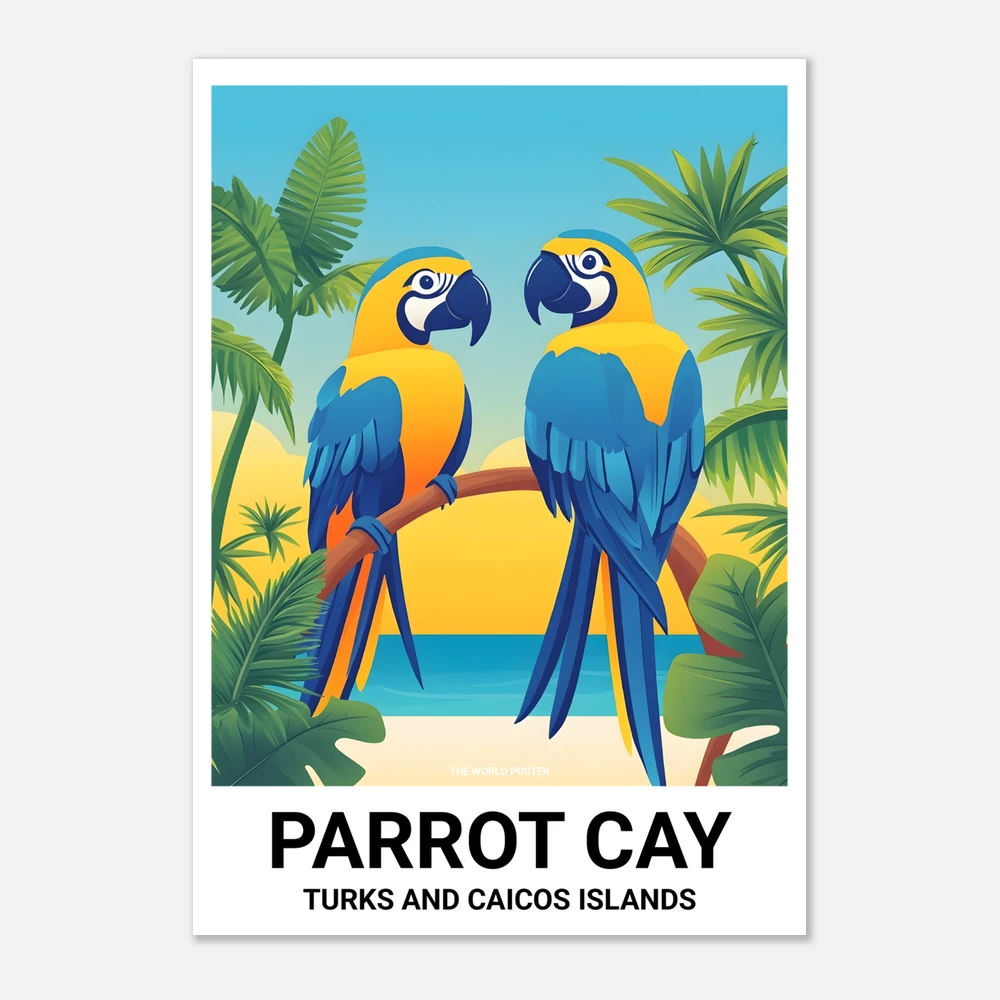 Affiche PARROT CAY - Image 1 of 6