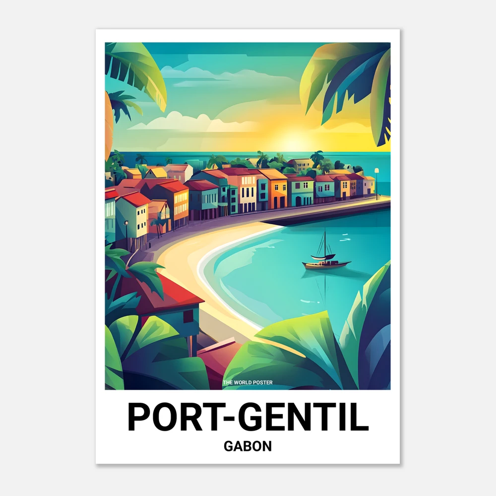 Affiche PORT-GENTIL - Image 1 of 6