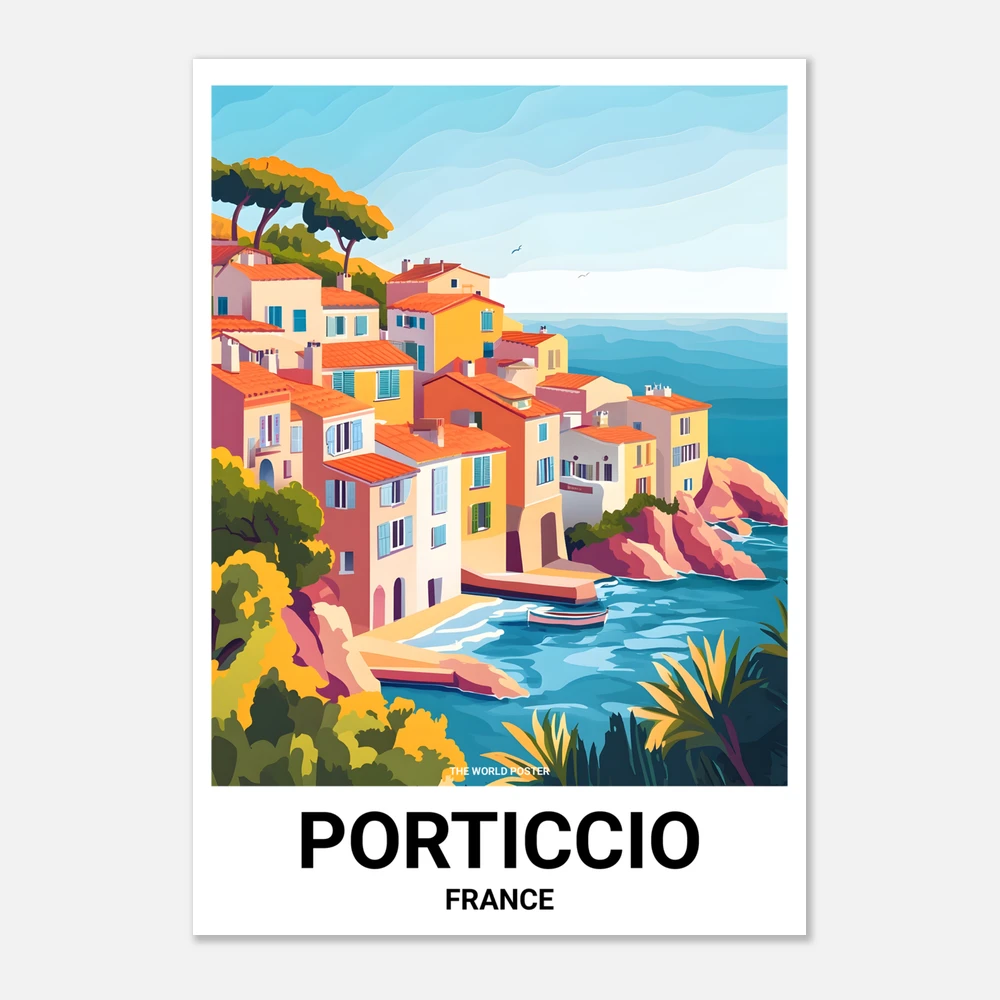 Affiche PORTICCIO - Image 1 of 6