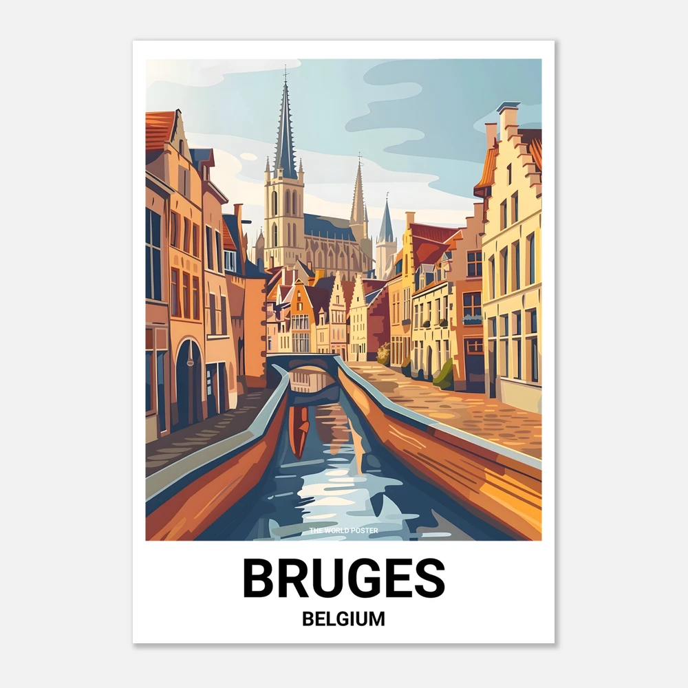 Affiche BRUGES - Image 1 of 6