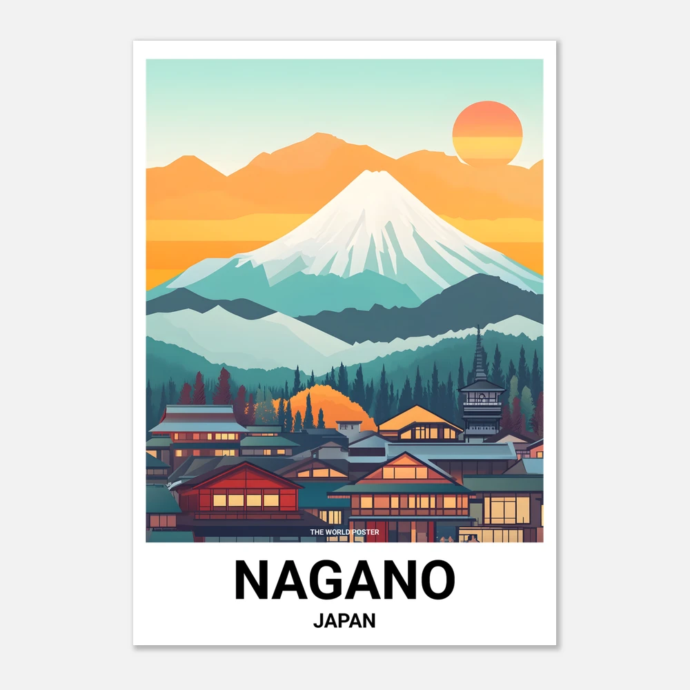 Affiche NAGANO - Image 1 of 6