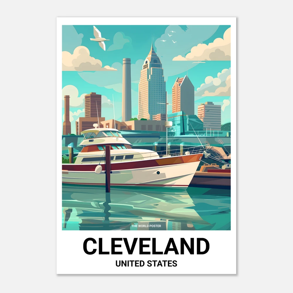 Affiche CLEVELAND - Image 1 of 6