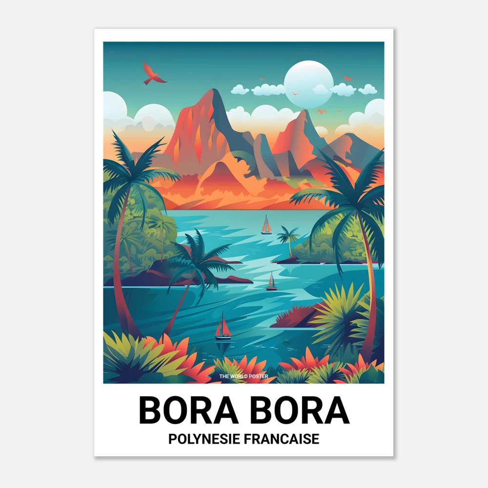 Affiche BORA BORA - Image 1 of 6