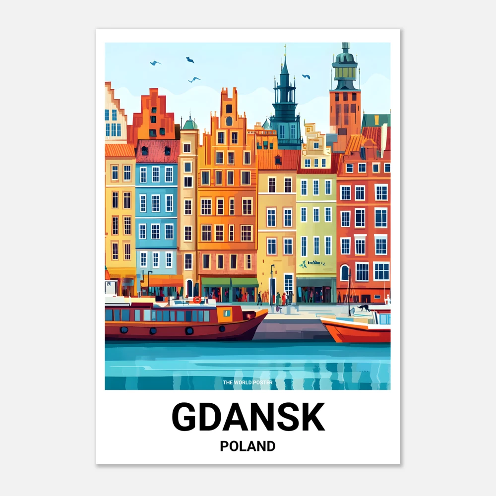 Affiche GDAŃSK - Image 1 of 6