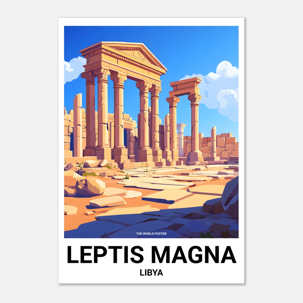Affiche LEPTIS MAGNA - Image 1 of 6