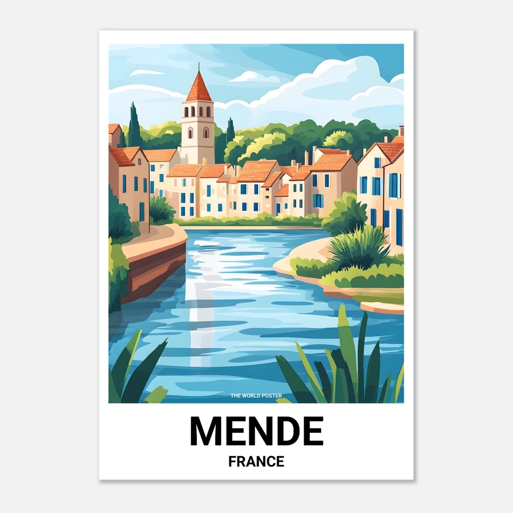 Affiche MENDE - Image 1 of 6
