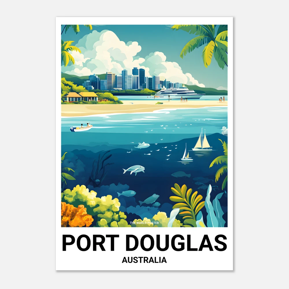 Affiche PORT DOUGLAS - Image 1 of 6