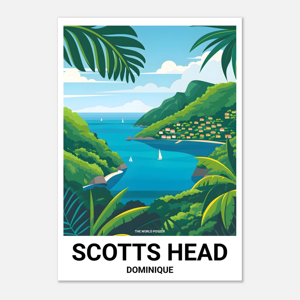 Affiche SCOTTS HEAD - Image 1 of 6