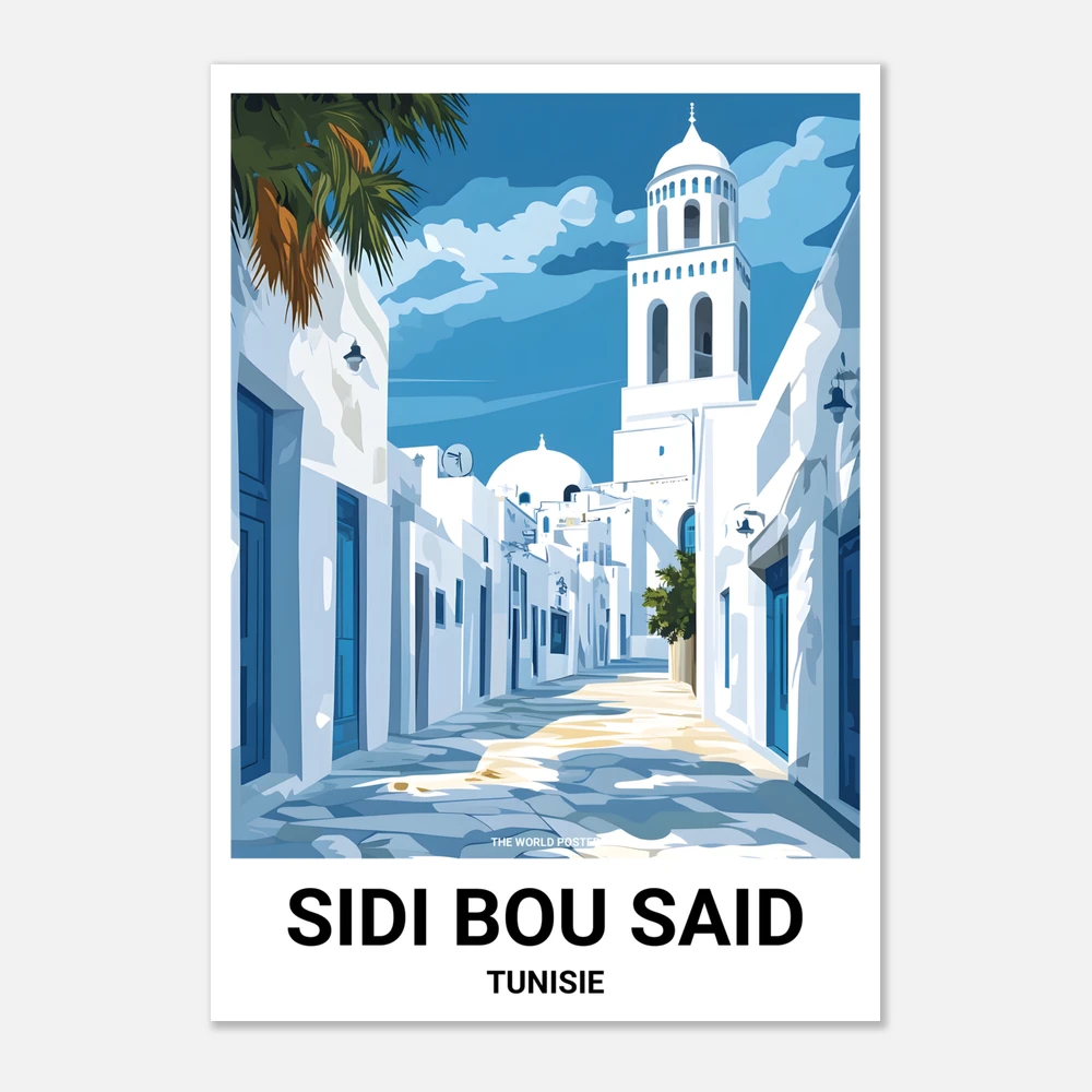 Affiche SIDI BOU SAÏD - Image 1 of 6